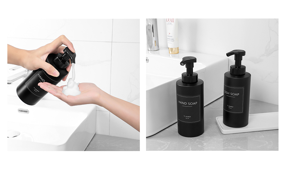 FOAMING SOAP DISPENSERS