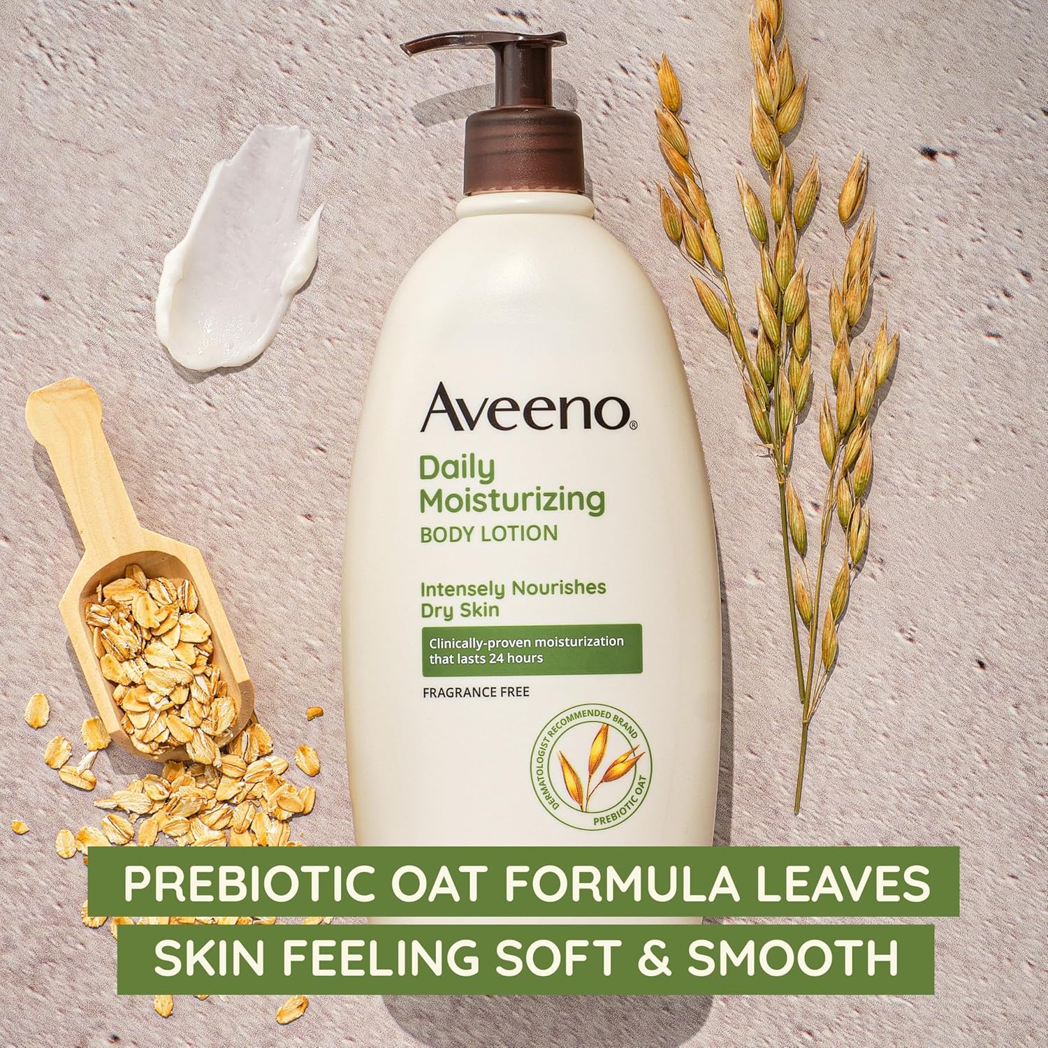 Aveeno Fragrance-Free Daily Moisturizing Dry Skin Lotion Travel Size 3 Pack 2.5 Oz Each - Image 4
