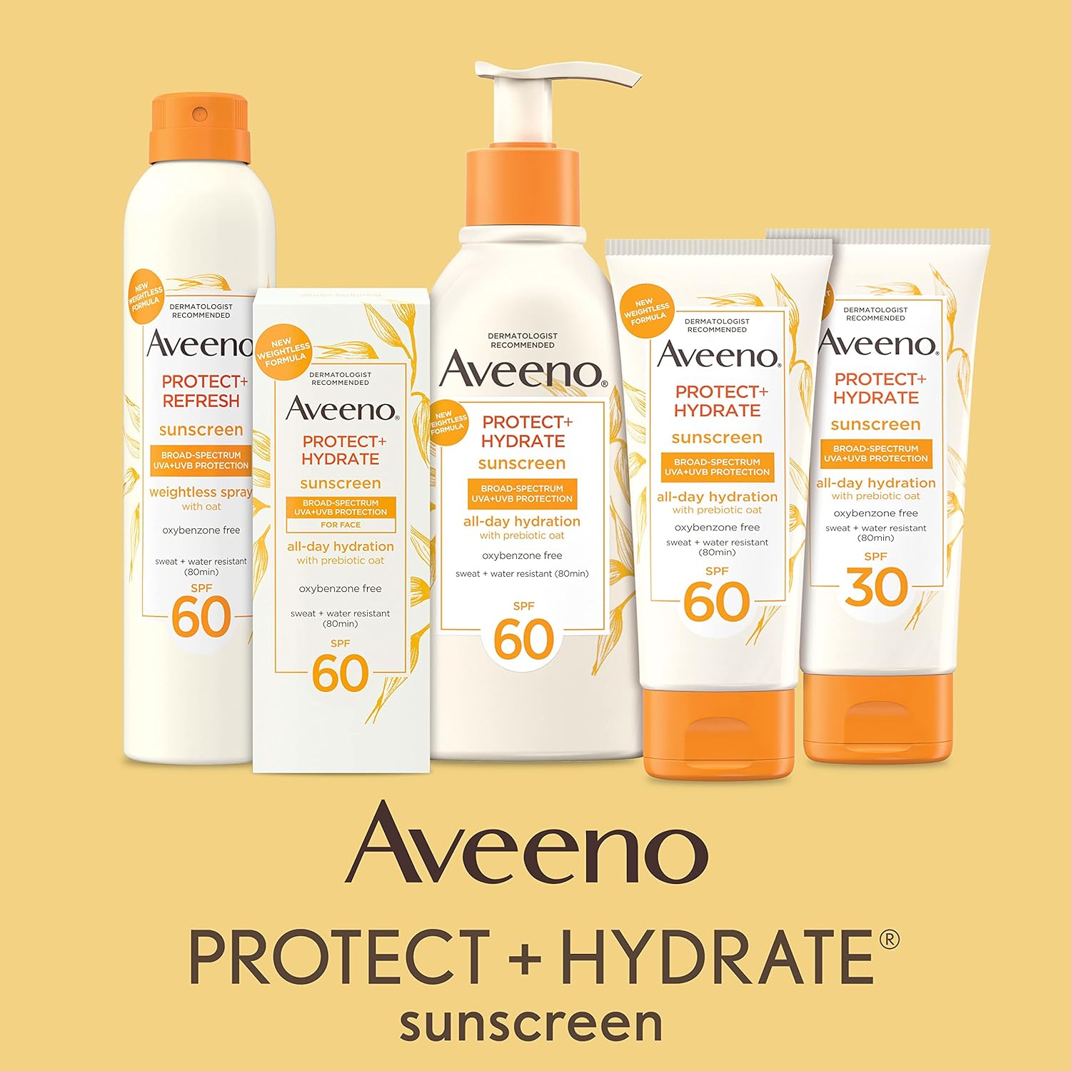 Aveeno Protect Hydrate SPF 30 Moisturizing Body Sunscreen Lotion 3.0 fl oz Oil-Free - Image 4