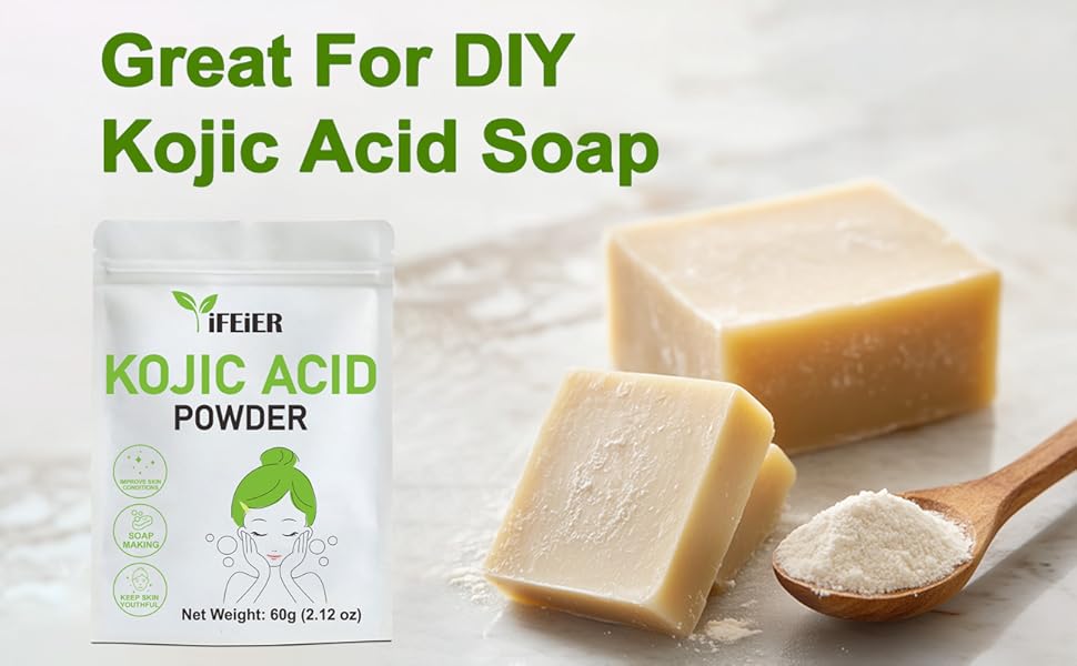 Pure Organic Kojic Acid Powder