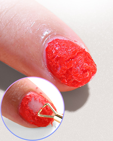gel nail polish remover effect
