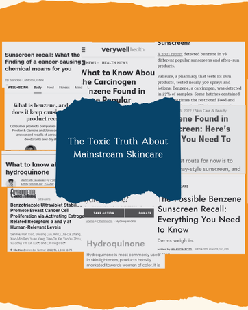 Truth about mainstream skincare