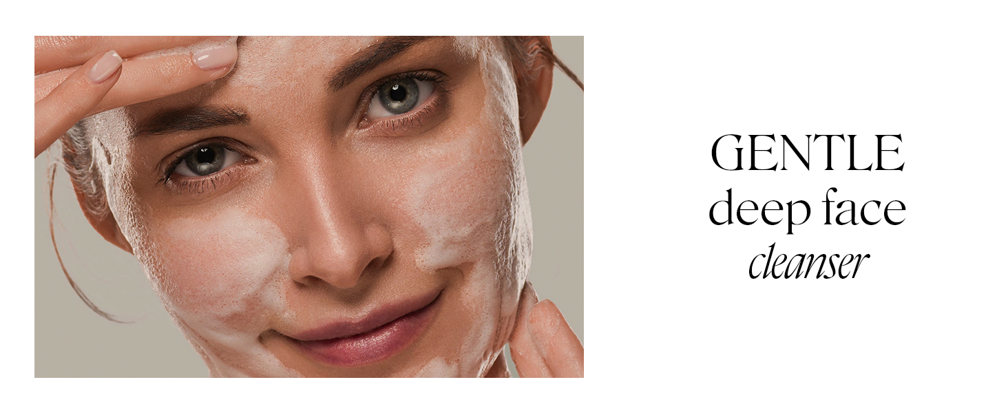 GENTLE deep face cleanser