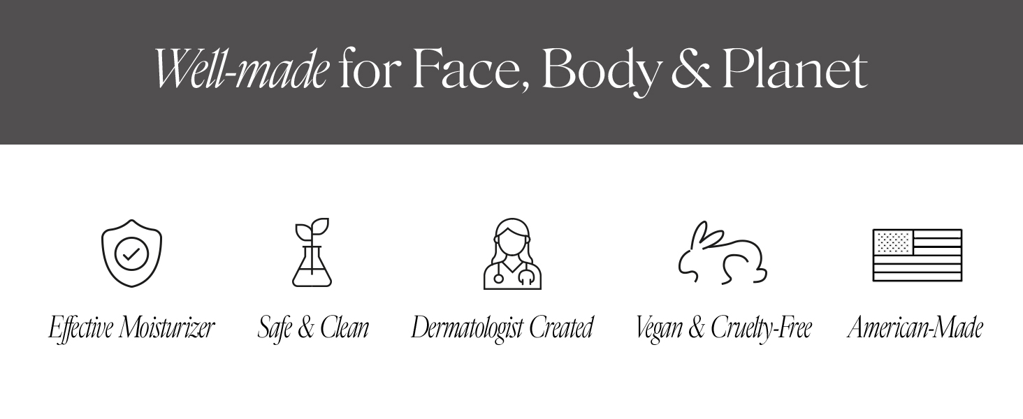 WELL-MADE for face and planet