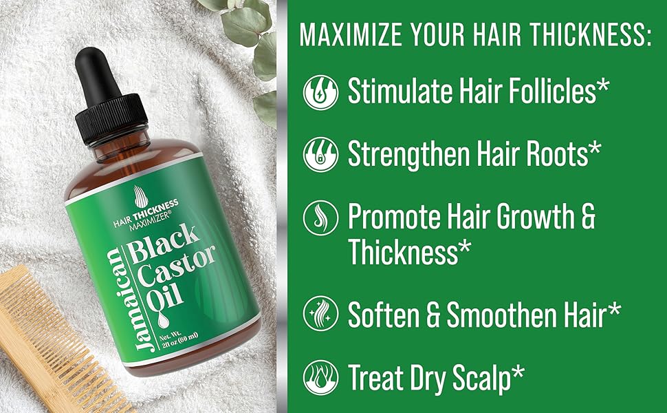 Jamaican Black Castor Oil For Hair Growth