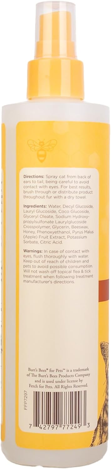 Burt's Bees Pet, Shampoo Waterless Spray Cat, 10 Fl Oz - Image 4