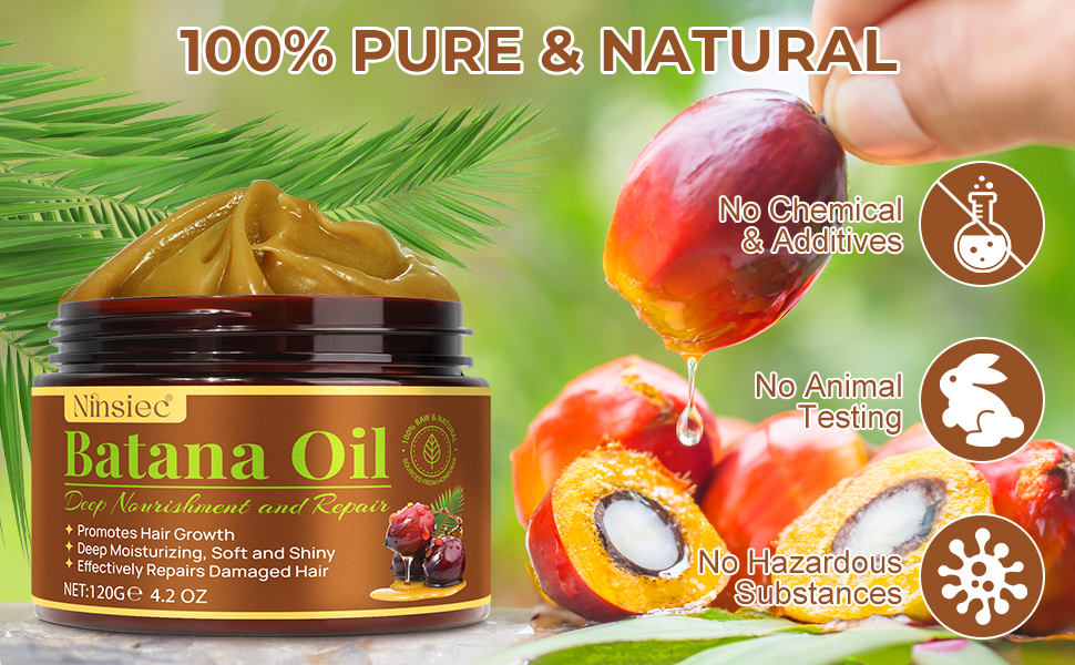 Raw Batana Oil for Hair Growth