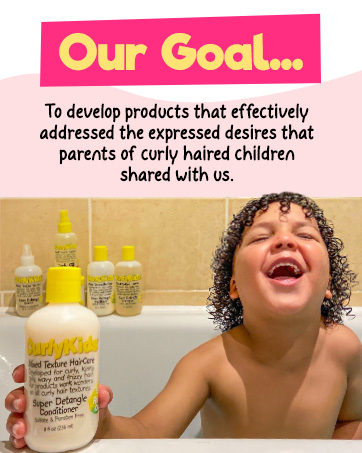 CurlyKids mixed texture hair care 7