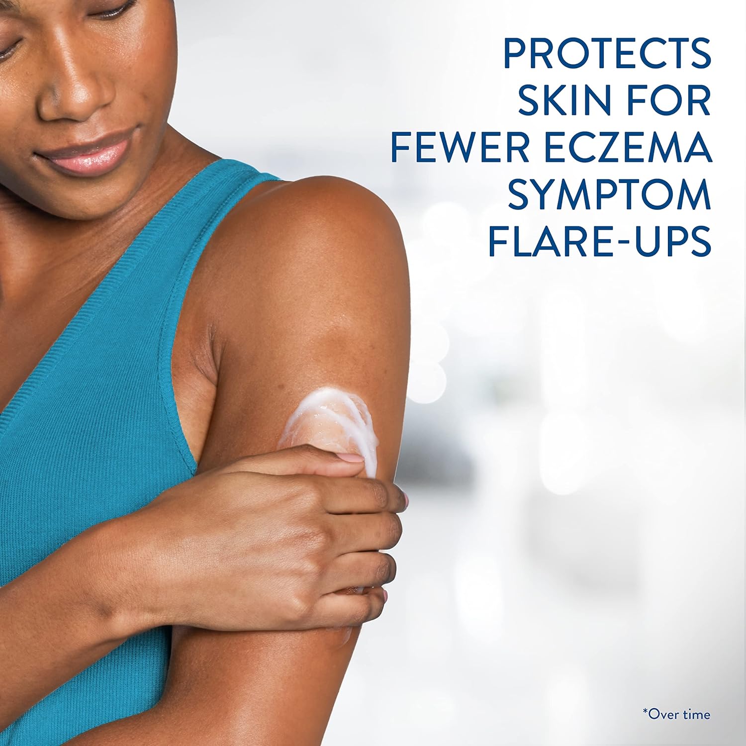 Cetaphil ECZEMA RESTORADERM Soothing Moisturizer For Eczema Prone Skin,10 fl oz, Fewer Symptom Flare-Ups,48 Hour Hydration, 1% Skin Protectant Colloidal Oatmeal, Steroid Free - Image 3