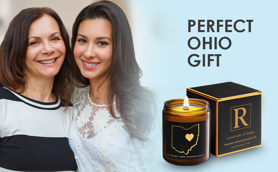 ohio gifts from ohio candle souvenir gifts from ohio themed gifts ohio gifts for women candles