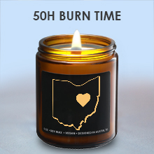 ohio gifts from ohio candle souvenir gifts from ohio themed gifts ohio gifts for women candles