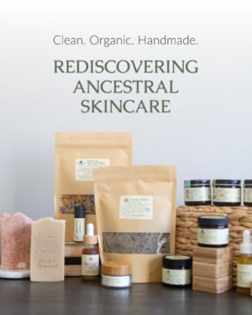 soap and ingredients surrounding the brand tagline