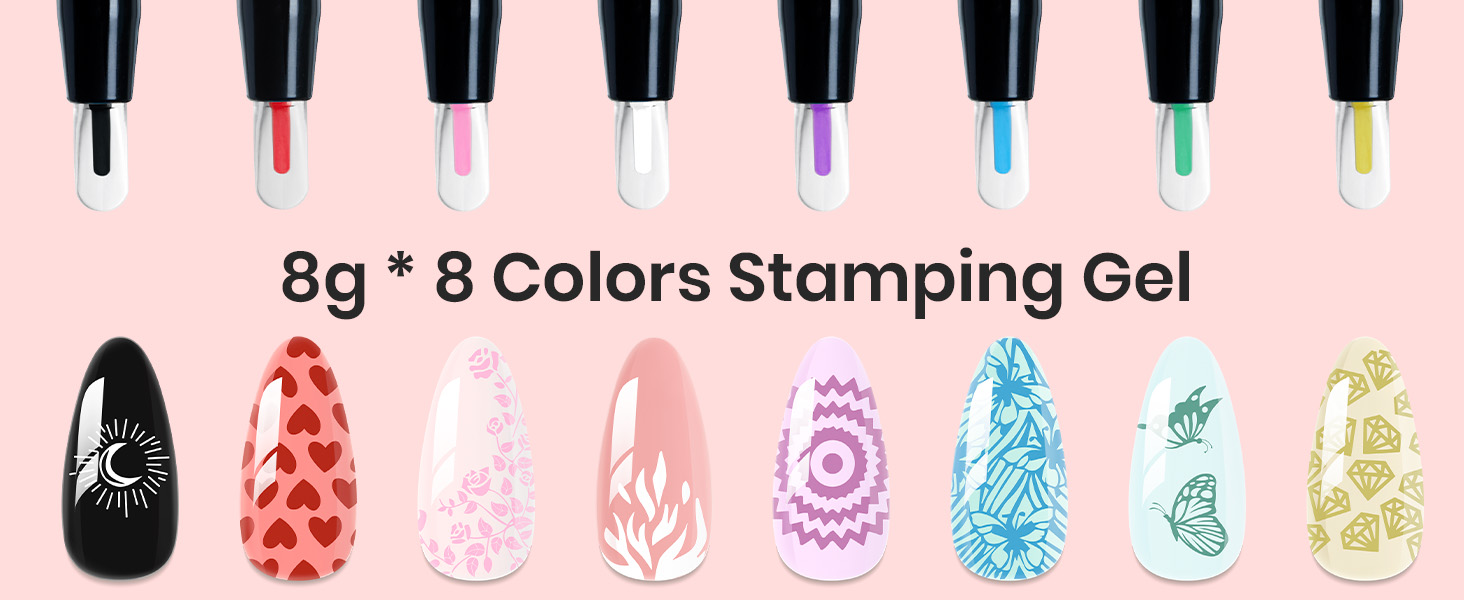 Beetles Stamp Nail Kit