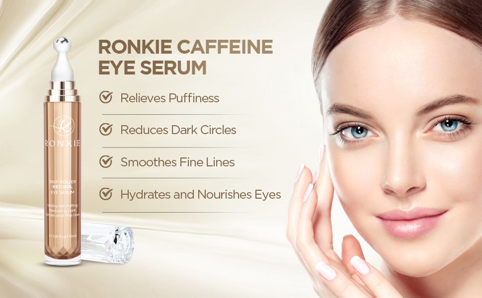 Retinol Eye Cream with 360° Roller
