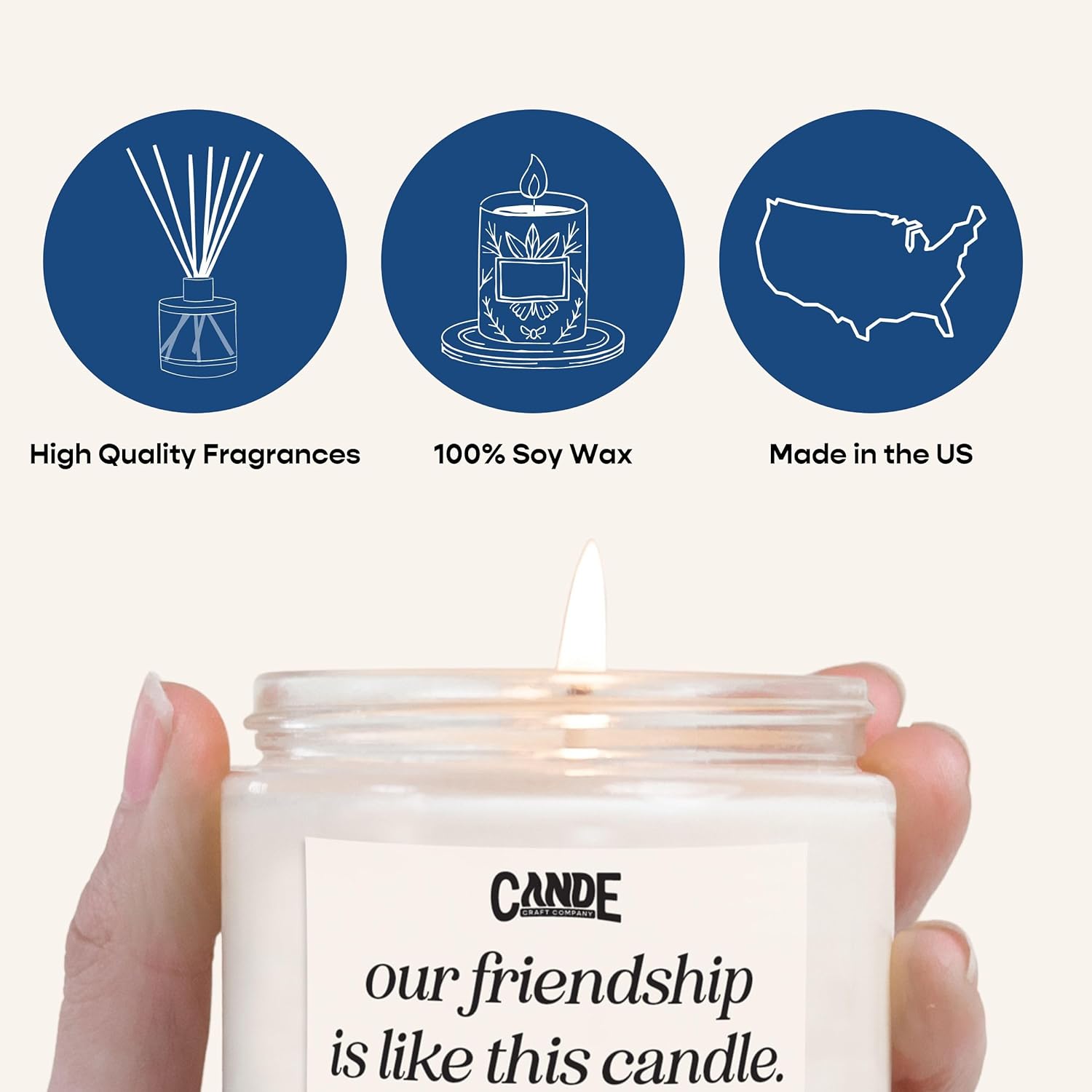 CE Craft Smells Like Damon Salvatore Candle - Bourbon + Vanilla Scented - Gift for Her, Celebrity Prayer Candle, Vampire Candle, Girlfriend Gift (Midnight Musk) - Image 3