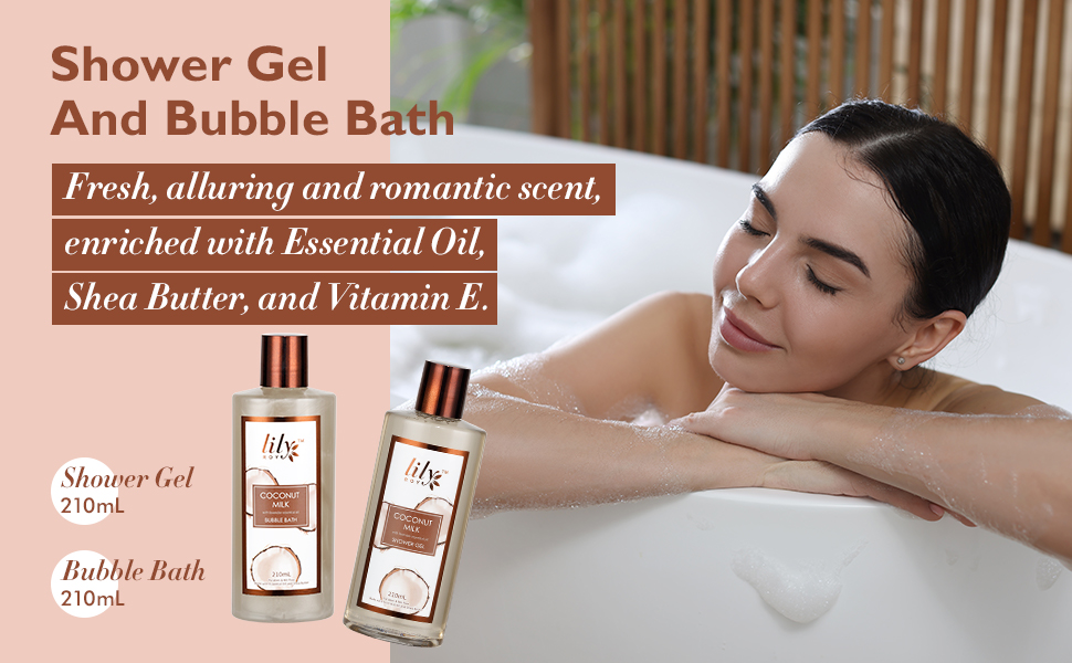 shower gel bubble bath