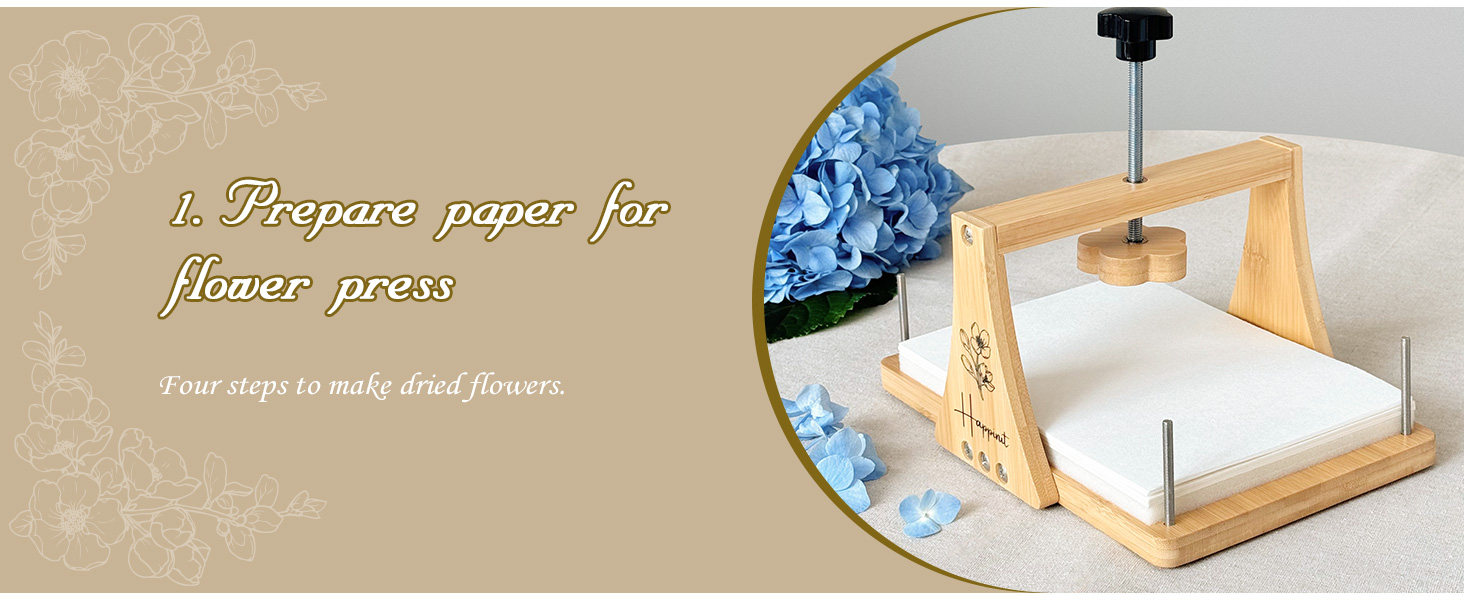 Flower Press Kit