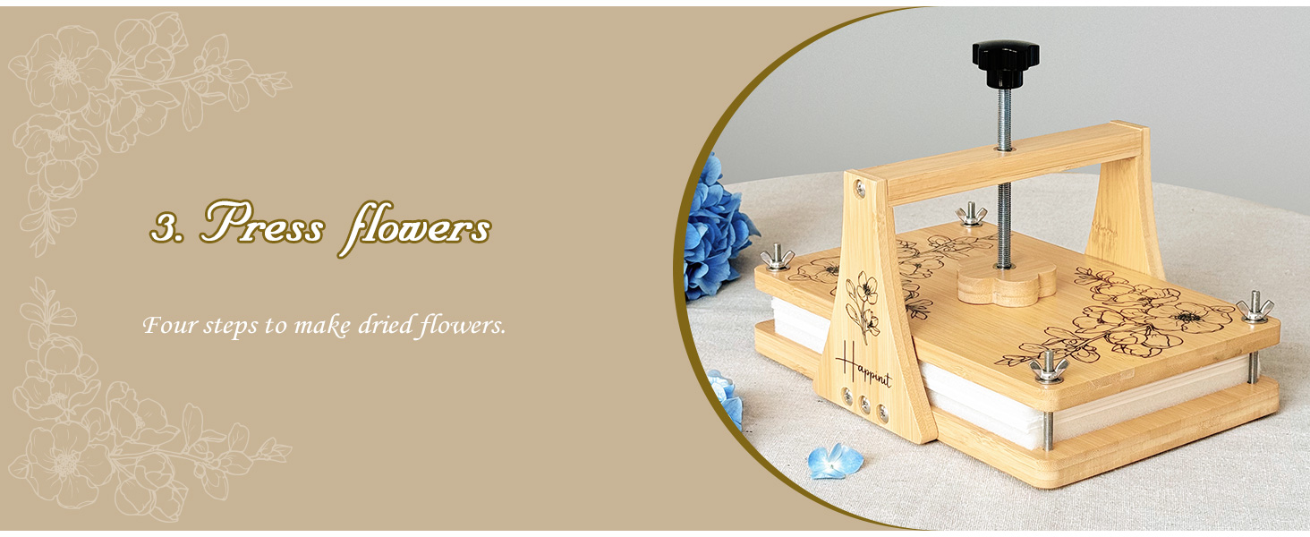 Flower Press Kit