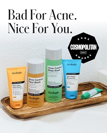 Geologie Skin Repair Moisturizer Face Cream Clear System Retinol