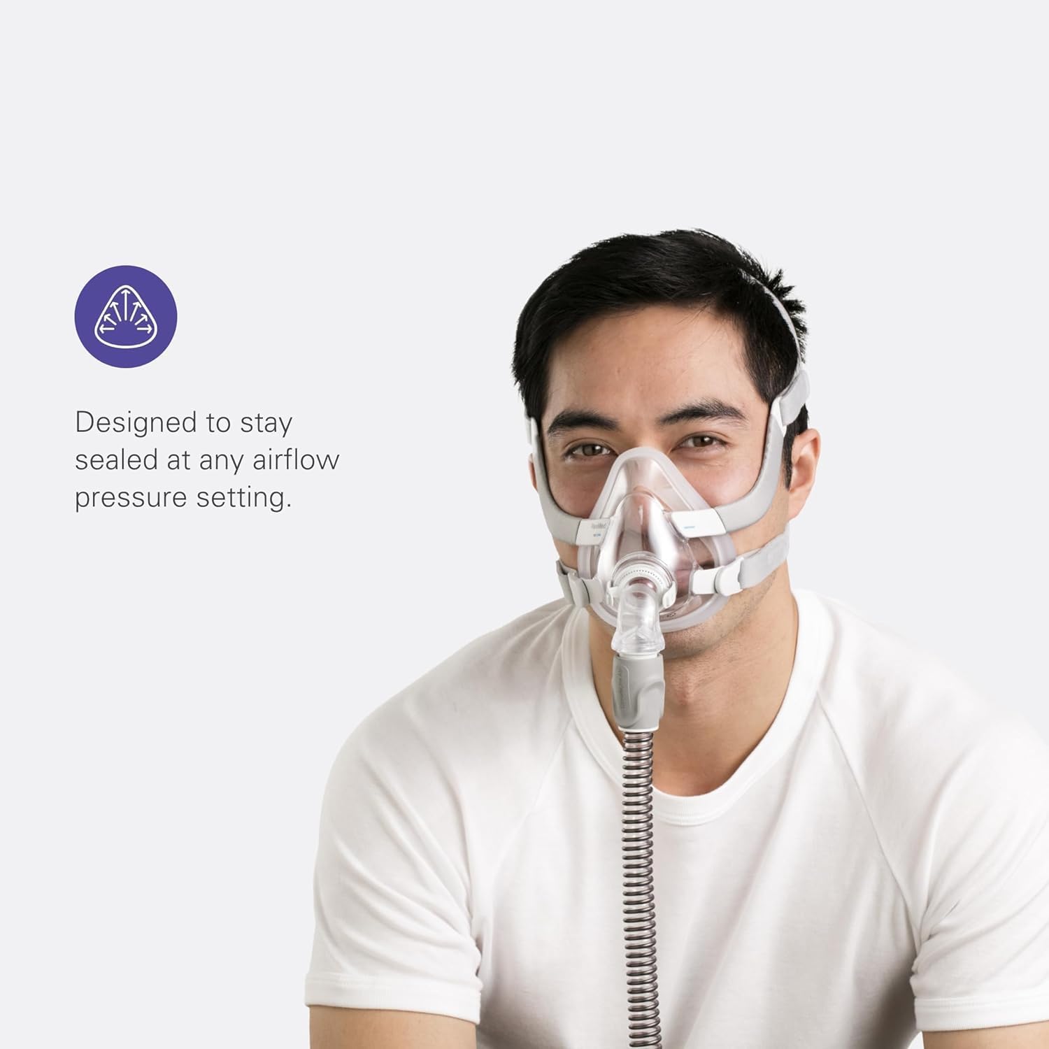 1 Pack Replacement Cushion Compatible with ResMed AirFit F20 Medium, Full Face CPAP Mask Cushion Replacement, Ultra-Soft & Durable, Covers Nose and Mouth (1) - Image 3