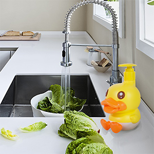 Portable soap bottle