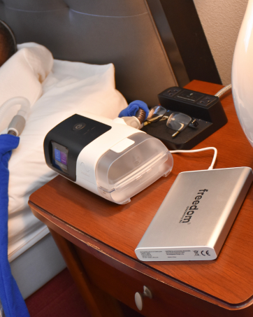 freedom cpap battery