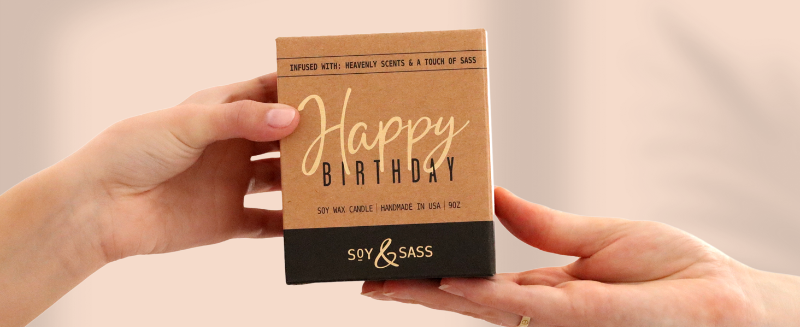 Candle bift box