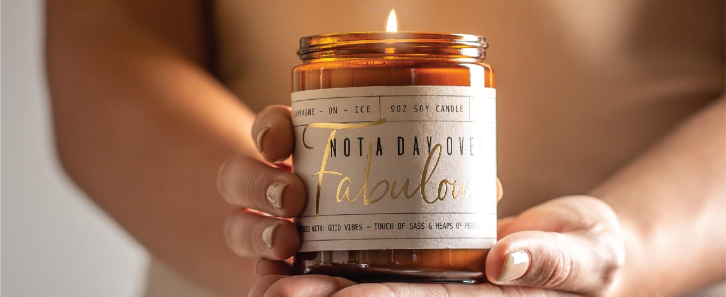 not a day over fabulous candle
