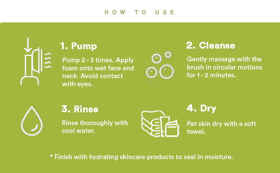 wow skin science face wash with brush buywow face wash brush skin scrubber cleansing daily cleanser