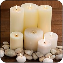 plain white candles no scent candles pillar candles paraffin wax candle holders