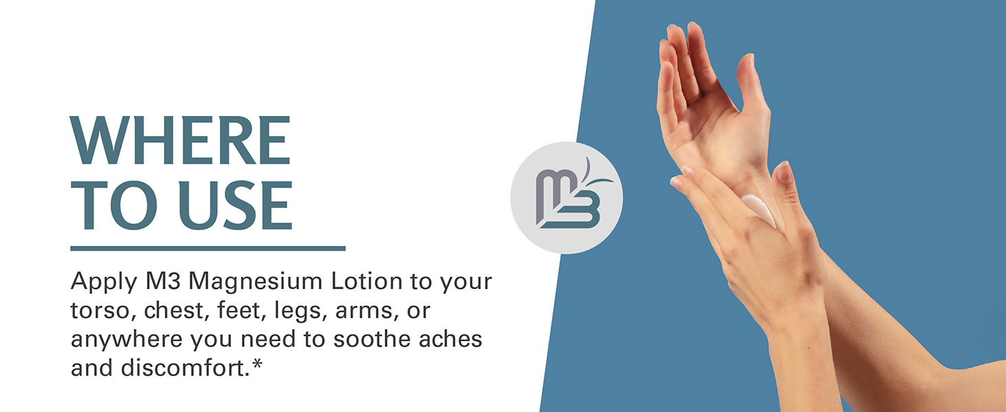 Magnesium Lotion for Leg Cramps