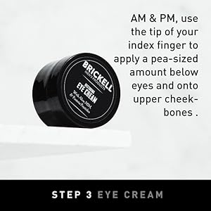 Step 3, Restoring Eye Cream