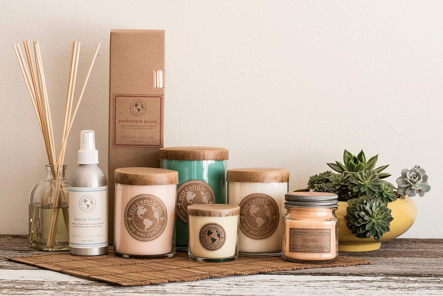 Eco Candle Co. Recycled Candle, Caramel Rum Cake, 6 oz. - Scents of Caramel, Rum, Maple, Almond, Pear, & Vanilla - 100% Soy Wax, No Lead, Kraft Paper Label & Lid, Hand Poured, Midwest Grown Soybeans - Image 6