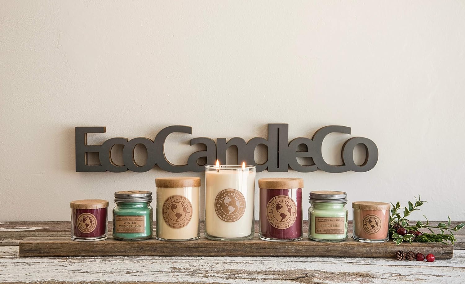 Eco Candle Co. Recycled Candle, Caramel Rum Cake, 6 oz. - Scents of Caramel, Rum, Maple, Almond, Pear, & Vanilla - 100% Soy Wax, No Lead, Kraft Paper Label & Lid, Hand Poured, Midwest Grown Soybeans - Image 7