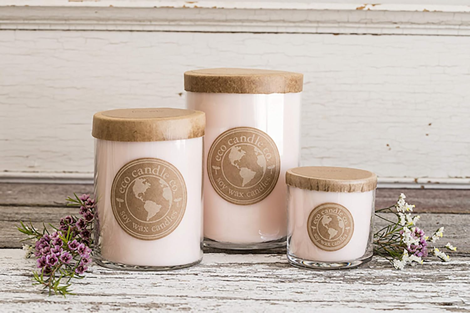 Eco Candle Co. Recycled Candle, Caramel Rum Cake, 6 oz. - Scents of Caramel, Rum, Maple, Almond, Pear, & Vanilla - 100% Soy Wax, No Lead, Kraft Paper Label & Lid, Hand Poured, Midwest Grown Soybeans - Image 8