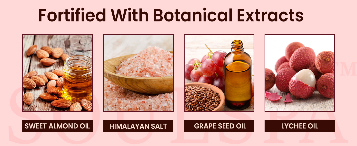 Scrub himalayan scrub body himalayan pink salt scrub body scrubs for women body scrubber exfoliator