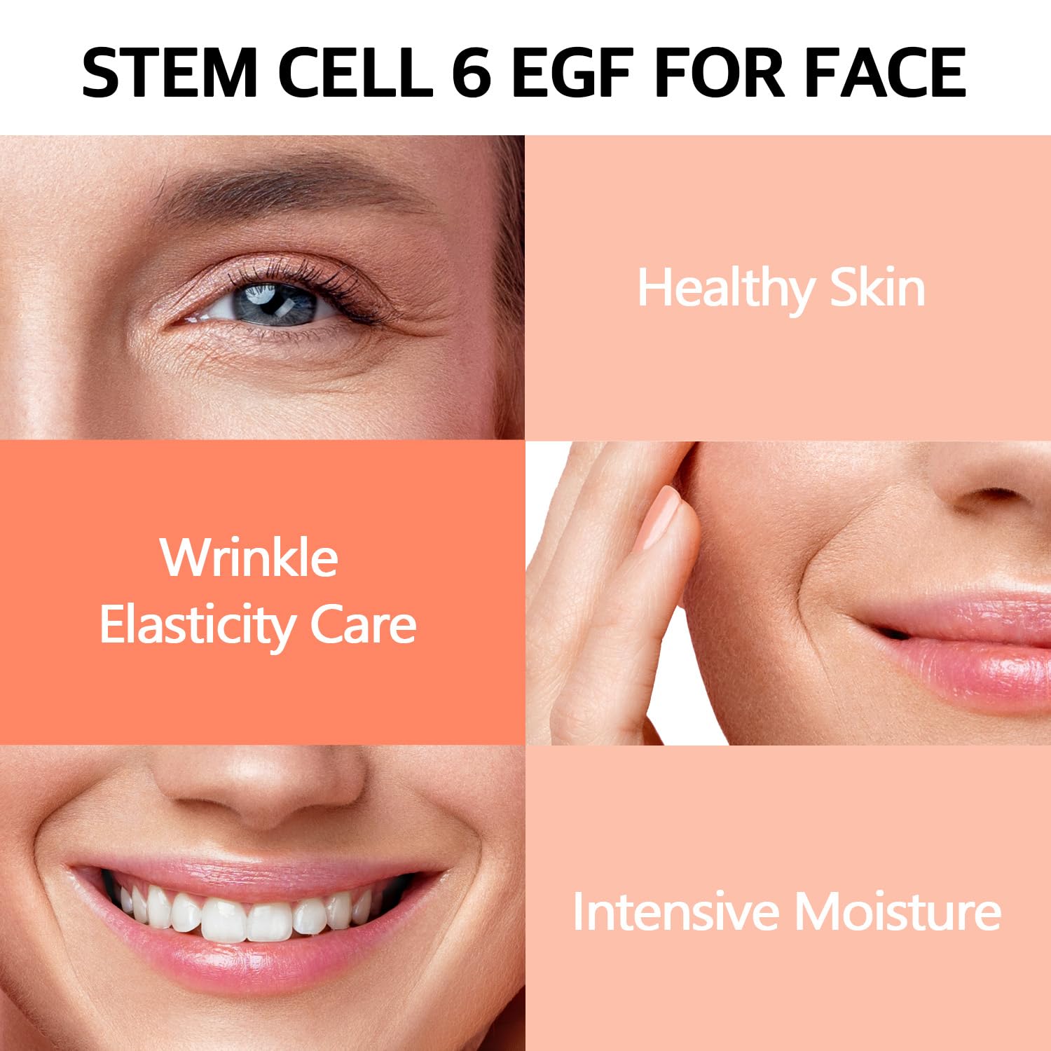 Cell Renew Liposome Facial Cream 1.69 fl oz - Anti-Aging EGF Stem Cell Moisturizer for Face with 6GF (50,000ppm), Peptides & Ceramide, Korean Skin Care for Deep Hydration & Firming - Image 3