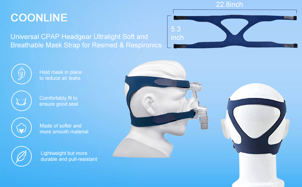 cpap headgear strap
