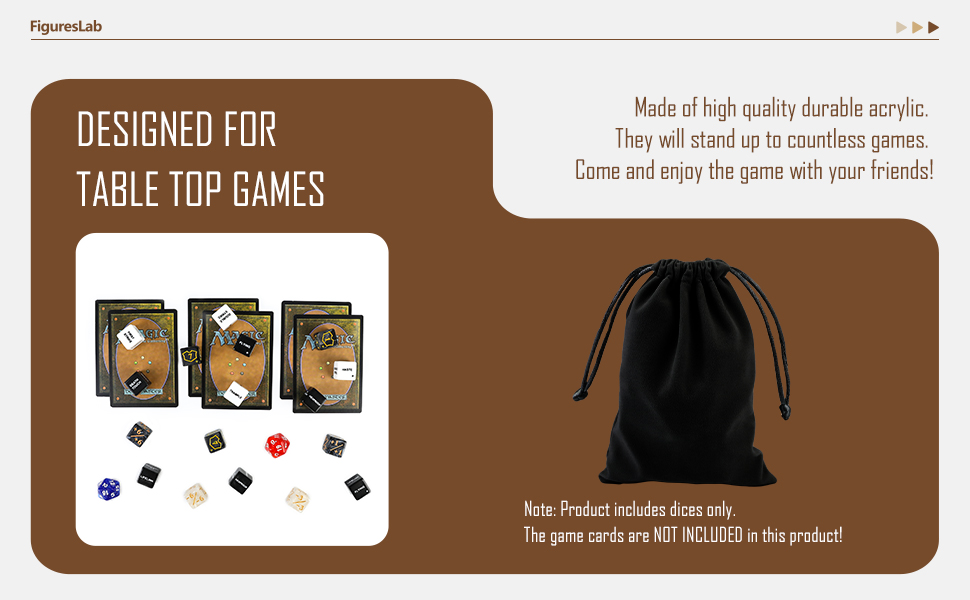 MTG Dice Set