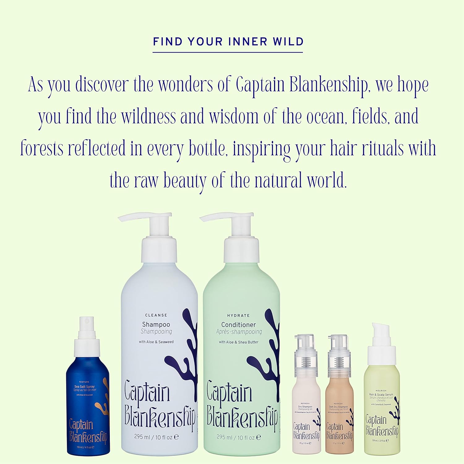 Captain Blankenship Hydrating Conditioner 10 Fl Oz and Hair & Scalp Serum 2oz - Image 6