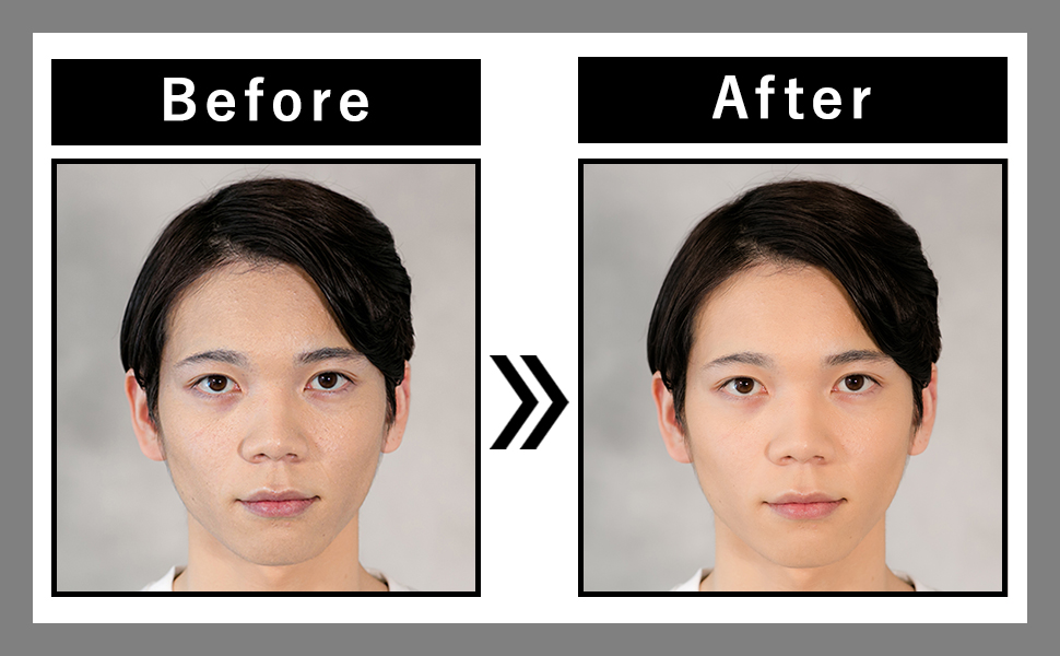 before after