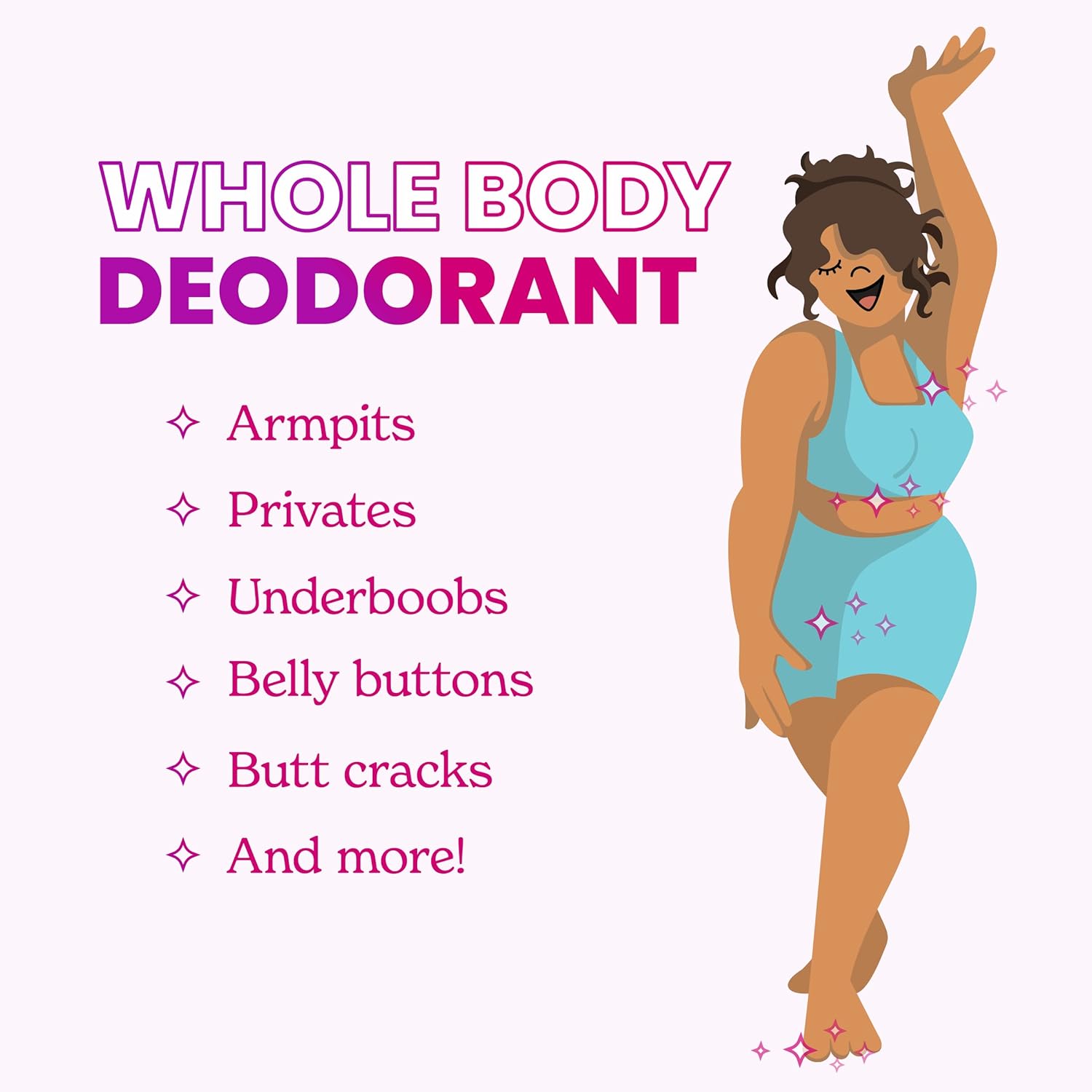 Lume Whole Body Deodorant - Smooth Solid Stick - 72 Hour Odor Control - Aluminum Free, Baking Soda Free and Skin Safe - 2.6 Ounce (Pack of 2) (Toasted Coconut) - Image 5