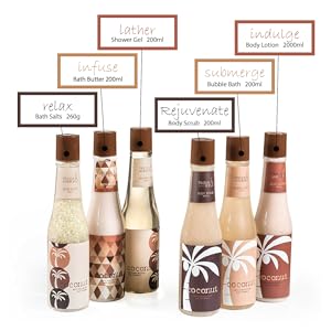 Shower gel bubble bath set body lotion body scrub body butter coconut oil coconut milk