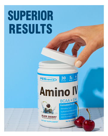 PEScience Amino IV Black Cherry Flavor, Superior Results
