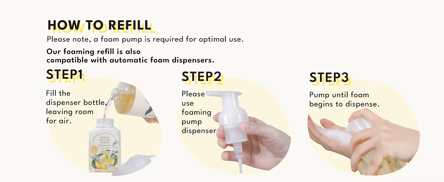 foaming hand soap refills