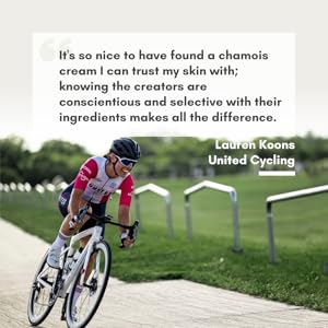 Lauren Koons chamois cream testimonial