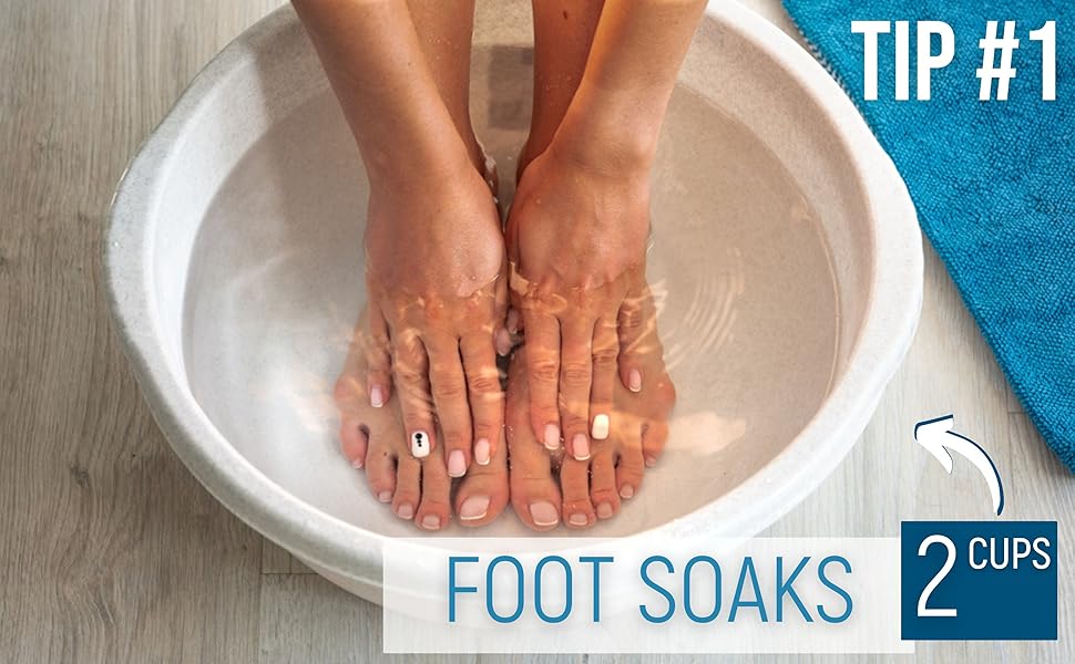 Foot Soak Magnesium Chloride Flakes Organic