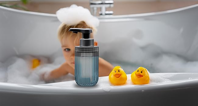 Automatic Touchless Liquid Foam Glass Soap Dispenser