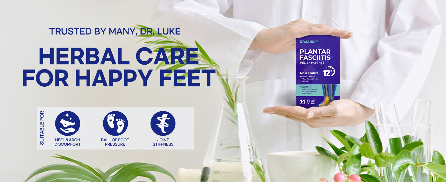 Dr. Luke Plantar Fasciitis Relief Patches