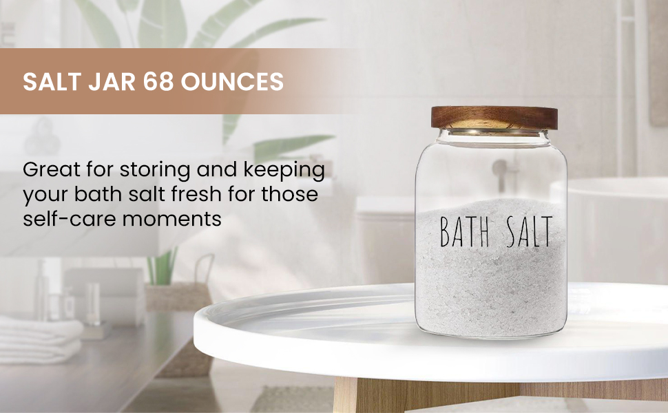 bath salts container bath salts jar bath salt jars with scoop